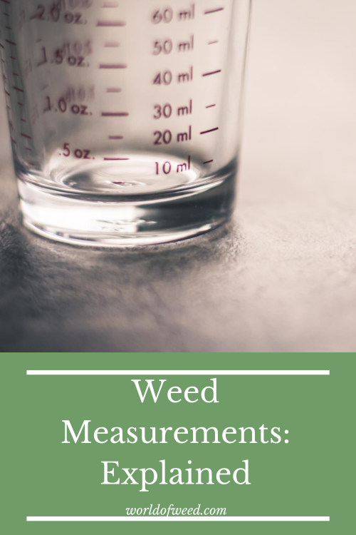 Weed Measurements: Explained | World Of Weed